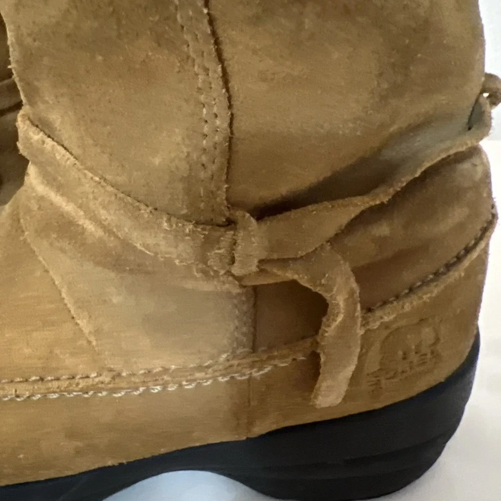 Sorel Womens Brown‎ Northern Lite Snow Waterproof Suede Faux Fur Boots Size 7